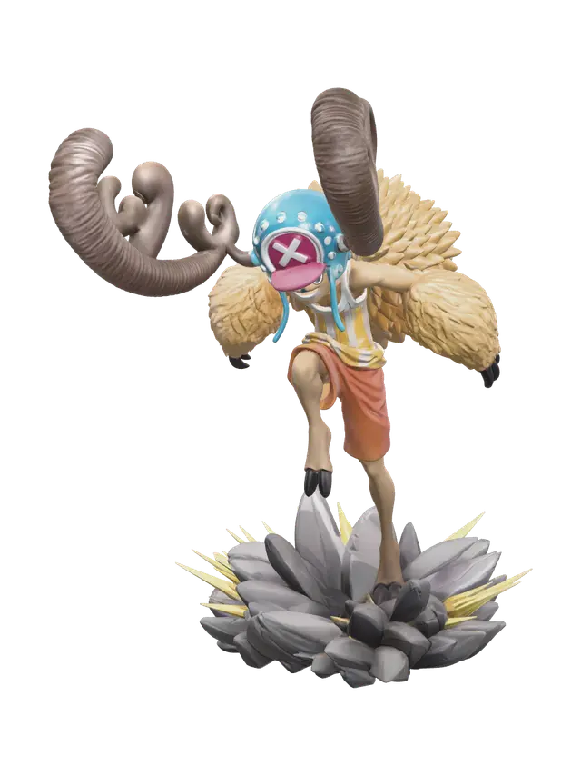 Weathered One Piece - Note 3D-model, gegenereerd door AI