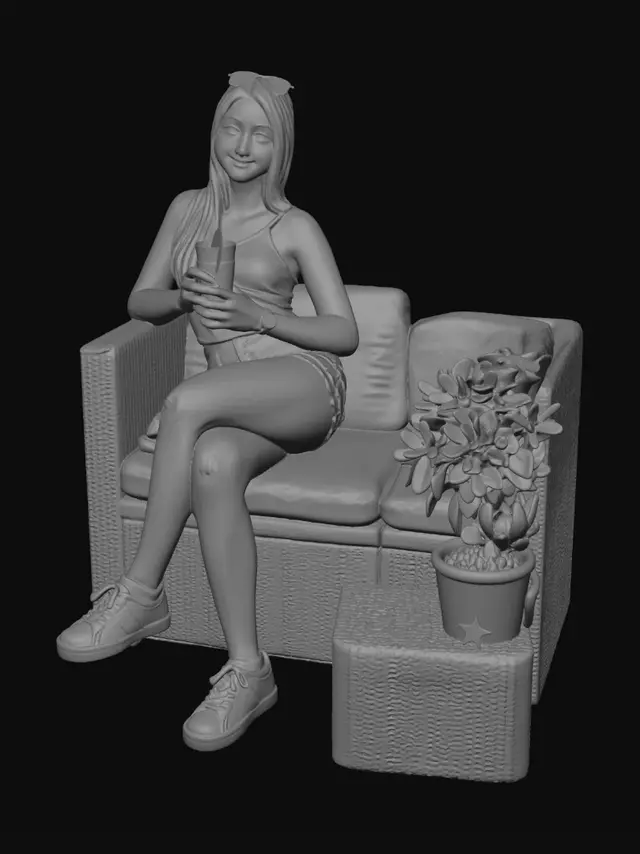 3D model for Rooftop Relaxation