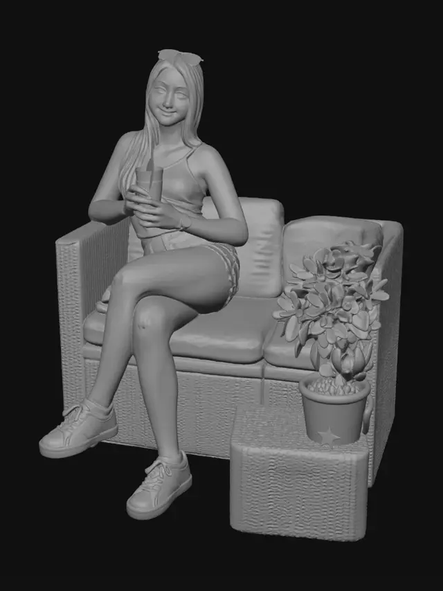 3D model for Rooftop Relaxation