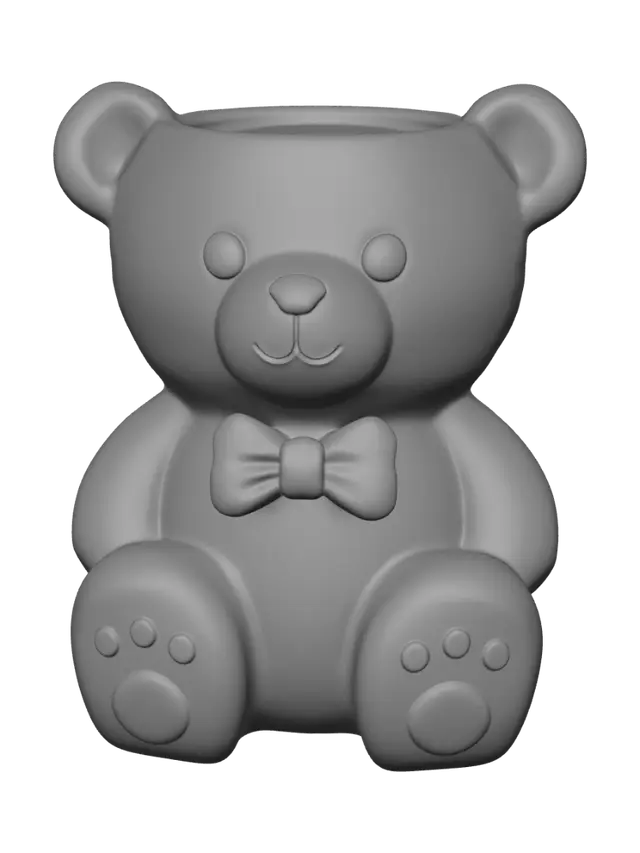 3D model for Teddy Bear Cookie Jar