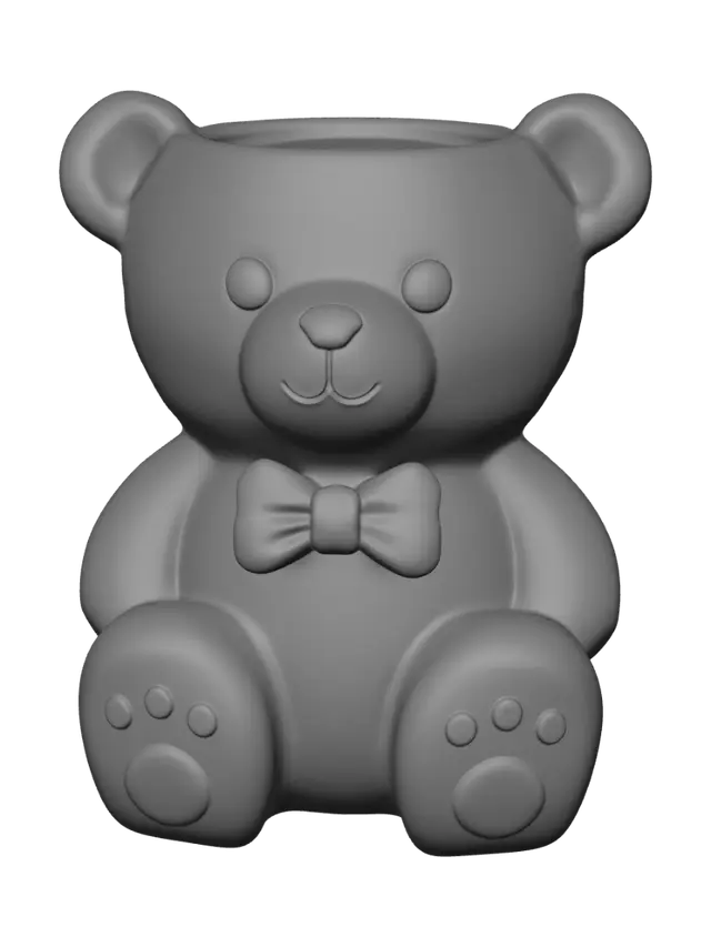 3D model for Teddy Bear Cookie Jar