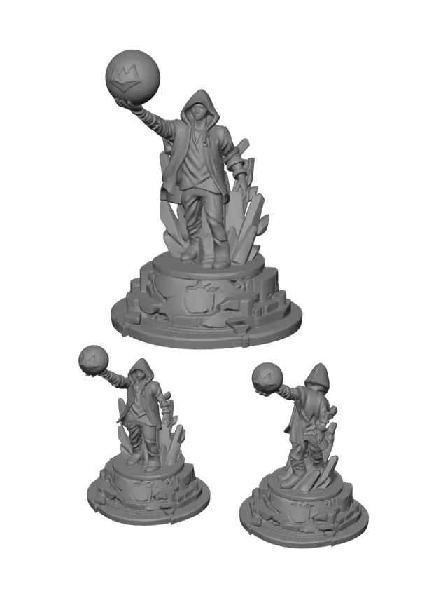 3D model for Crowned Orb Sentinel