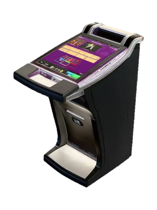 Touchscreen Casino Slot Machine - Arcade 3D model, vytvořený pomocí AI
