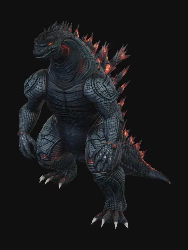 Free Godzilla 3D Models - Download Instantly | Meshy