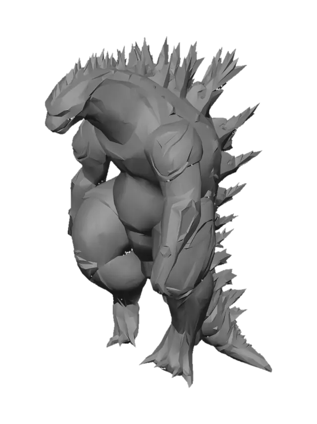 Free Godzilla 3D Models - Download Instantly | Meshy