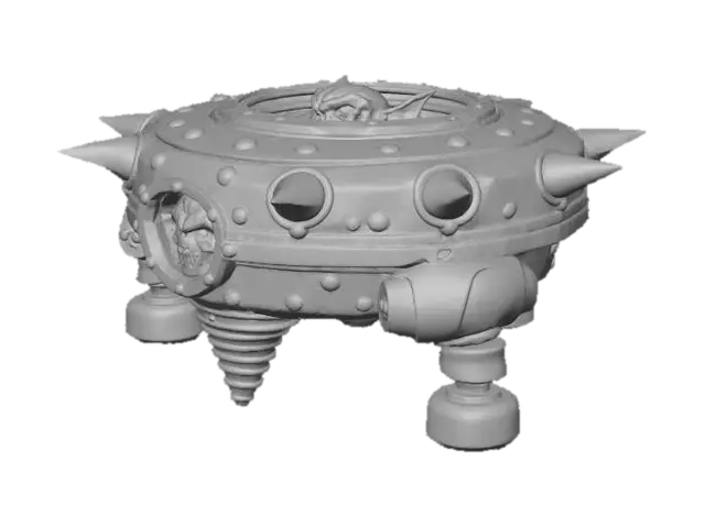 3D model for Steam Imp Powered Drill Mine #thanksgiving#