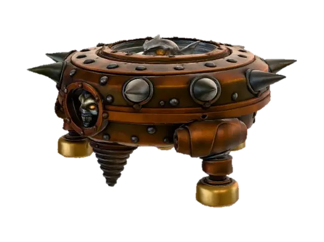 3D model for Steam Imp Powered Drill Mine #thanksgiving#
