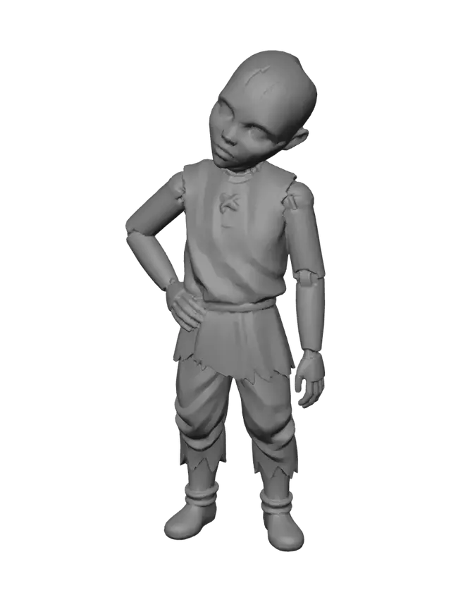 3D model for The Dungeon Puppet