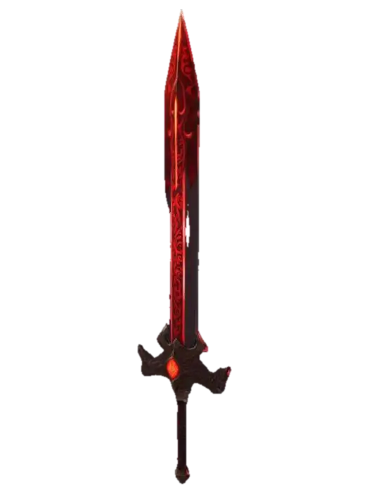 Sword-3D-modell, genererad av AI