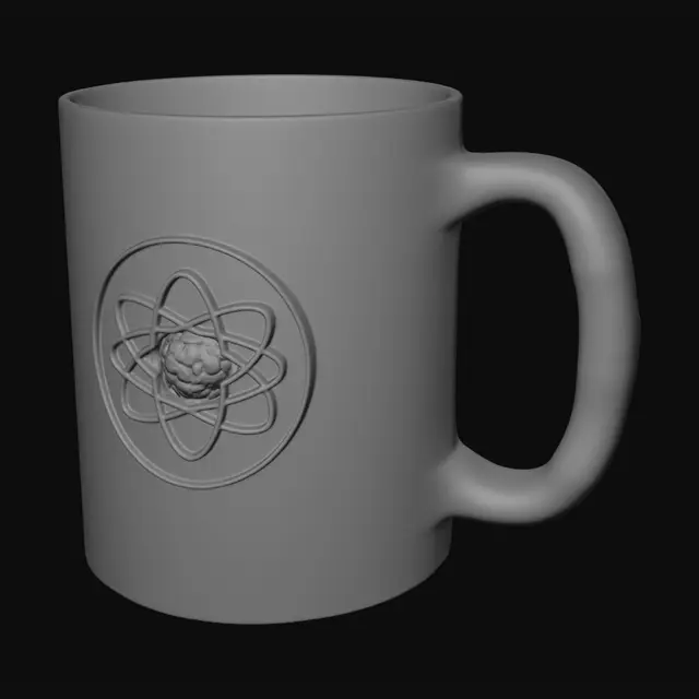 3D model for Atomic Mug