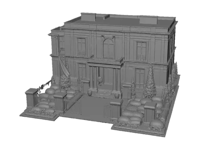 3D model for Ivory Mansion
