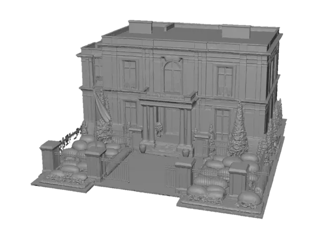 3D model for Ivory Mansion