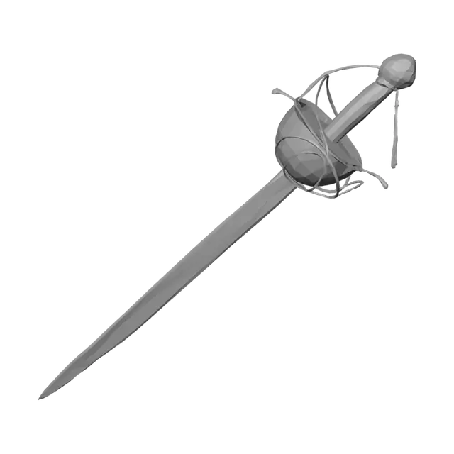 3D model for Vinebound Sword