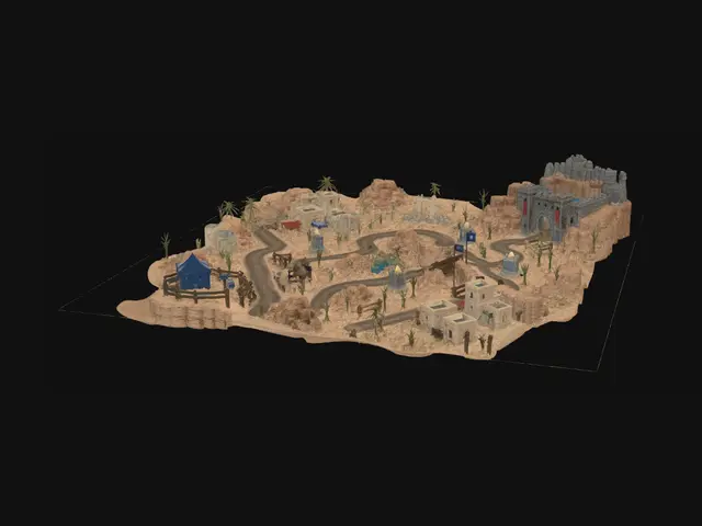 3D model for Desert Citadel
