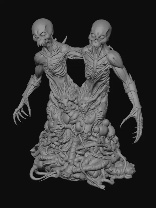 3D model for Rootbound Doppelgängers
