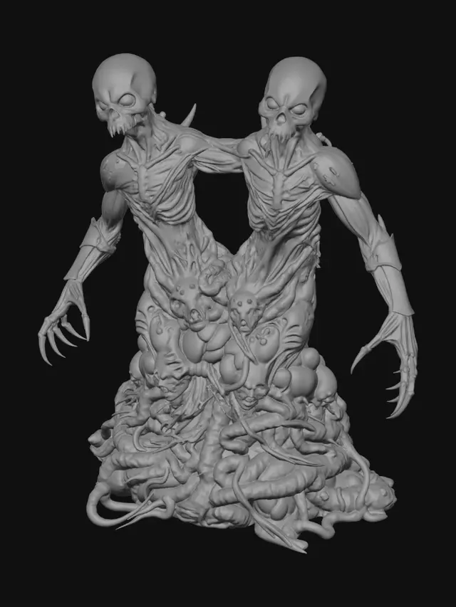 3D model for Rootbound Doppelgängers