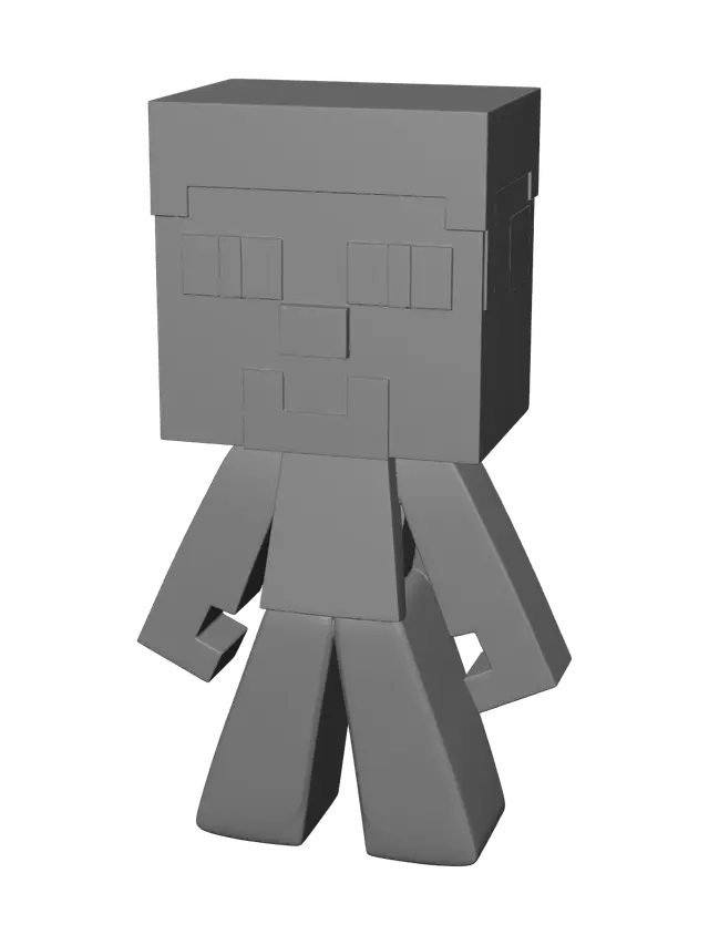 3D model for Modern Minecraft Steve