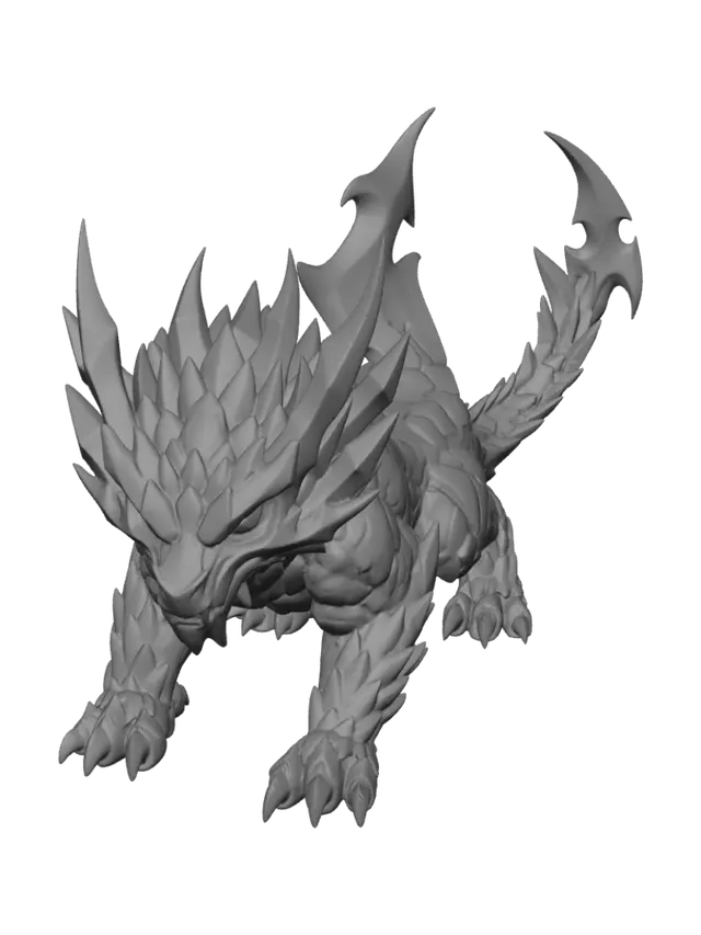 3D model for Azuryx: The Stormbound Warden