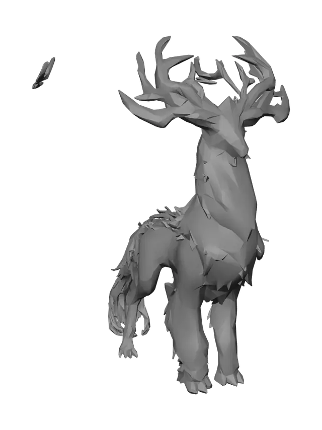 3D model for Amethyst Void Stag