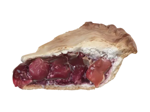 3D model for Cherry Pie Slice