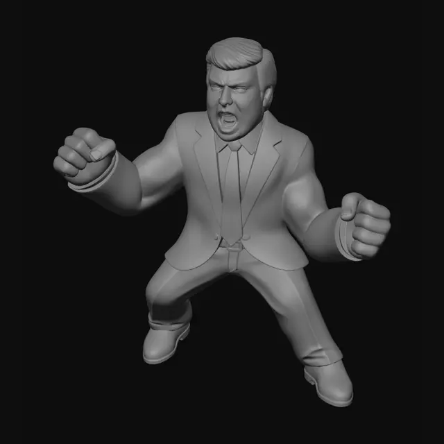 3D model for Fury in a Suit