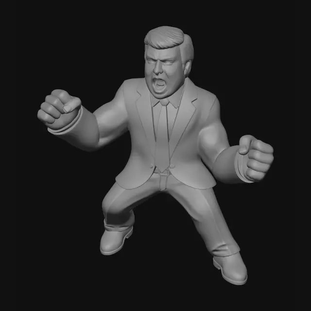 3D model for Fury in a Suit