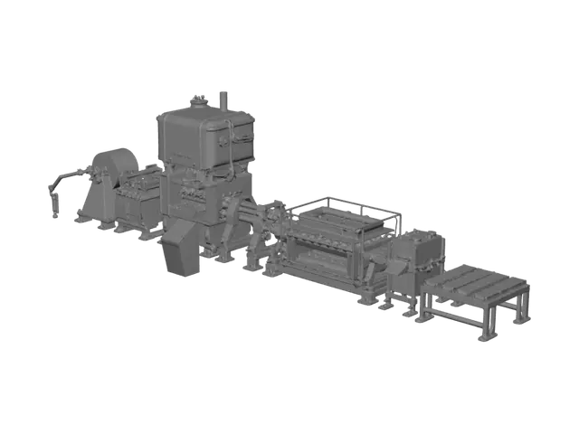 3D model for Oak FP-1 Fin Press Line Standardized Asset Reference