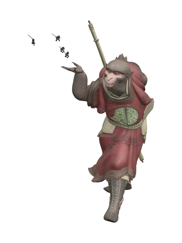 3D model for Stylized Monkeyking