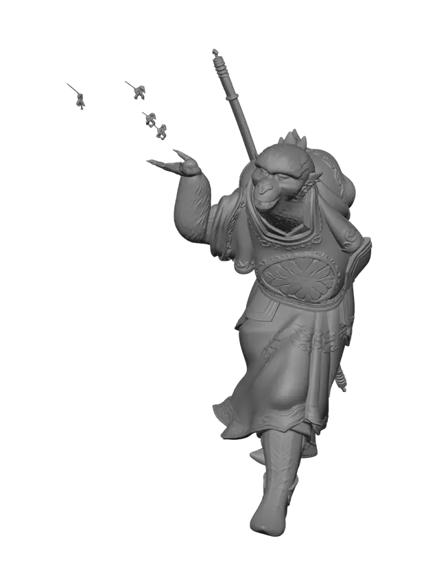 3D model for Stylized Monkeyking