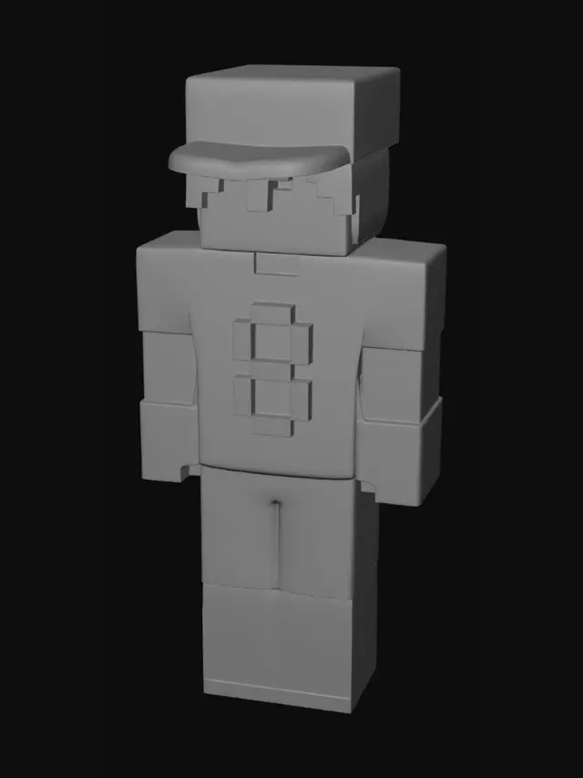 3D model for Teal Hoodie