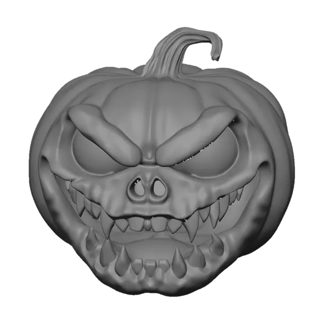 3D model for Menacing Jack-o'-Lantern