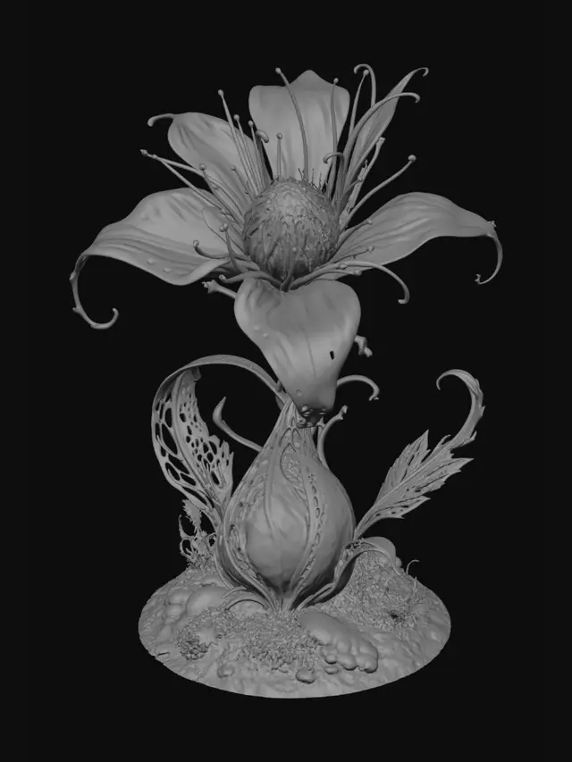 3D model for Nebula Bloom