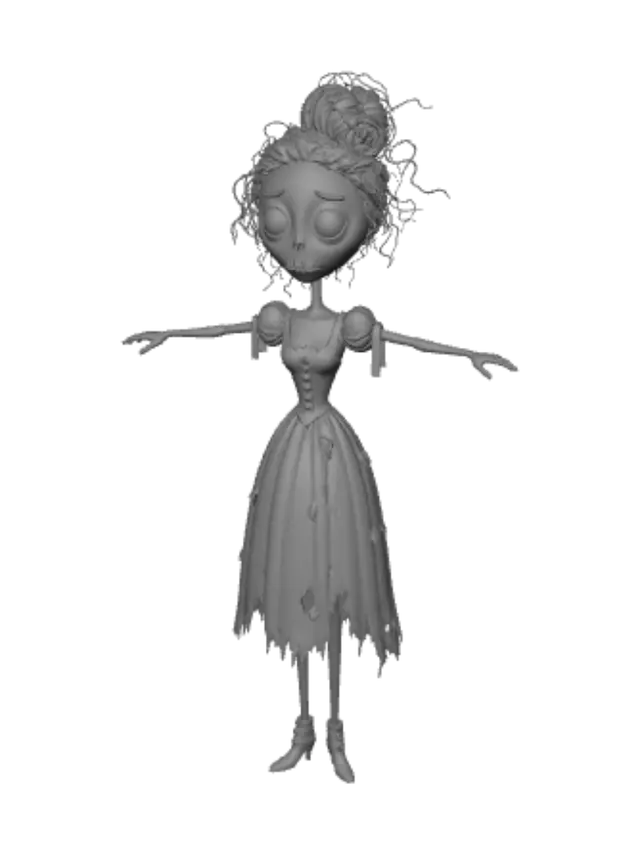3D model for Ragged Marionette