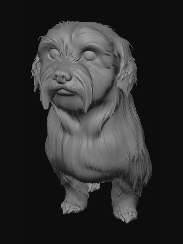 3D model for Snowy Serenity