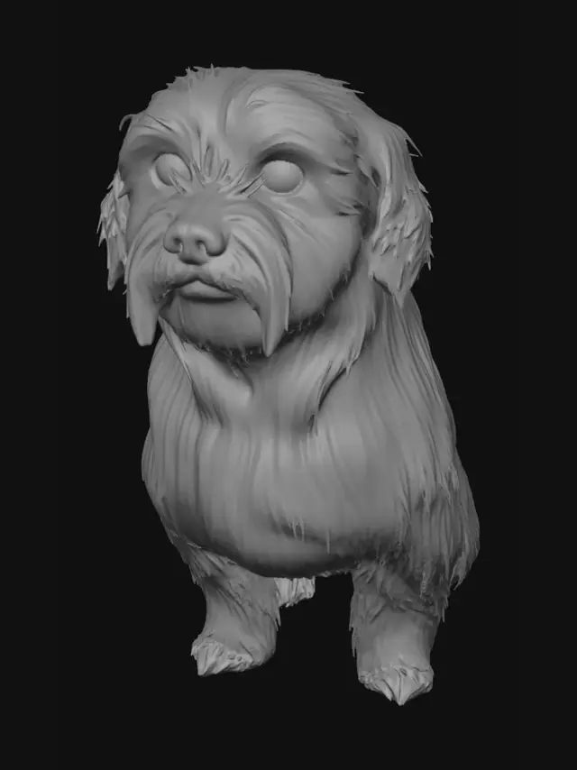 3D model for Snowy Serenity