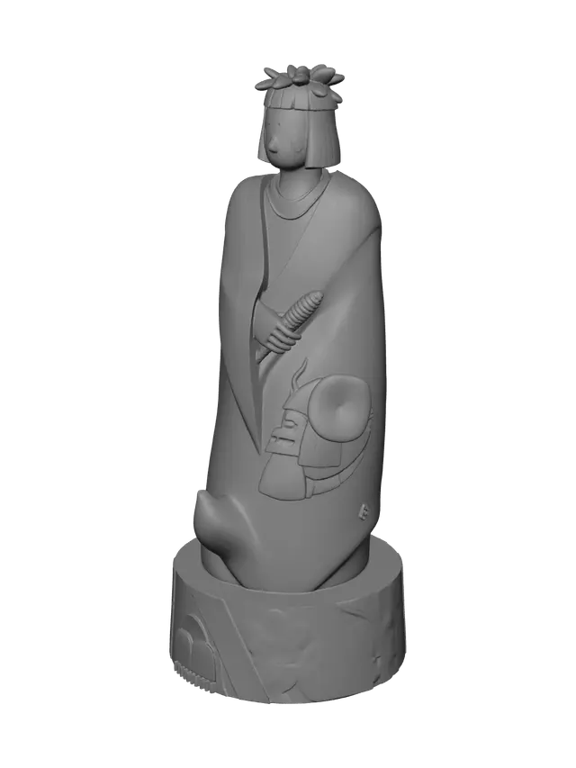 3D model for Fantasy Kachina