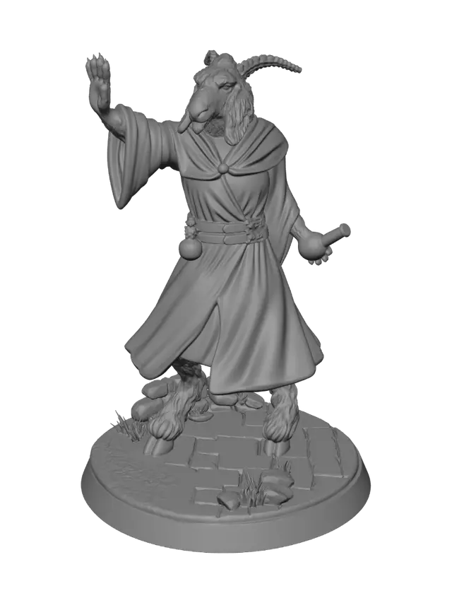 3D model for Arcane Ram Prophet