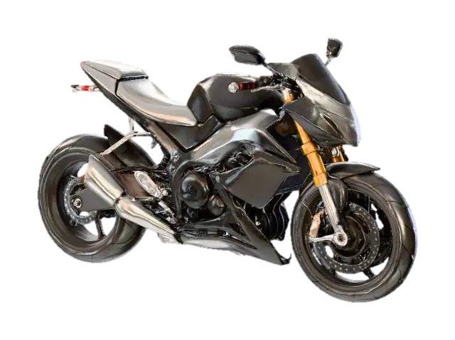 moto - Motorcycle 3D model, vytvořený pomocí AI