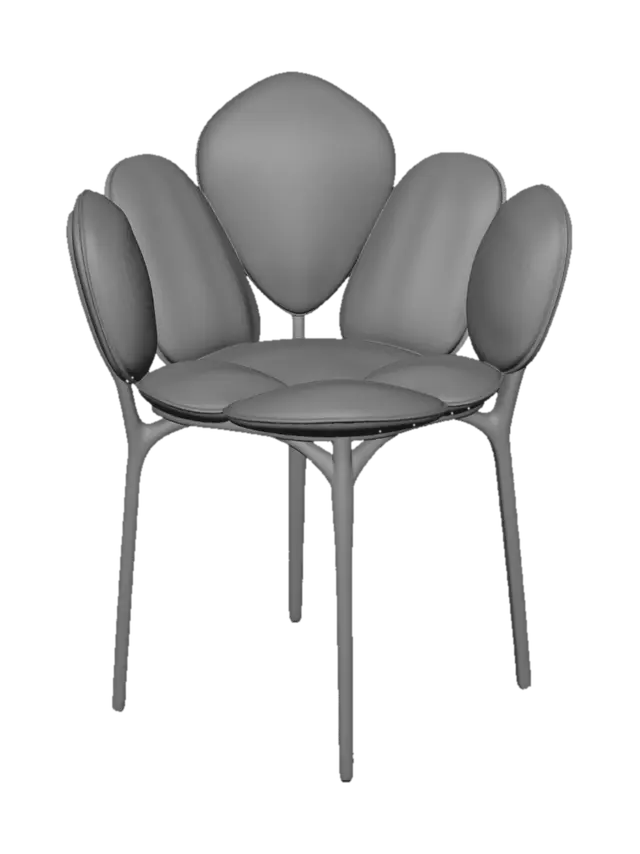 3D model for Petal Chair