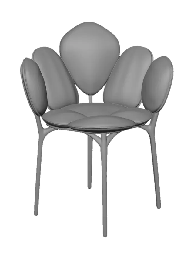3D model for Petal Chair