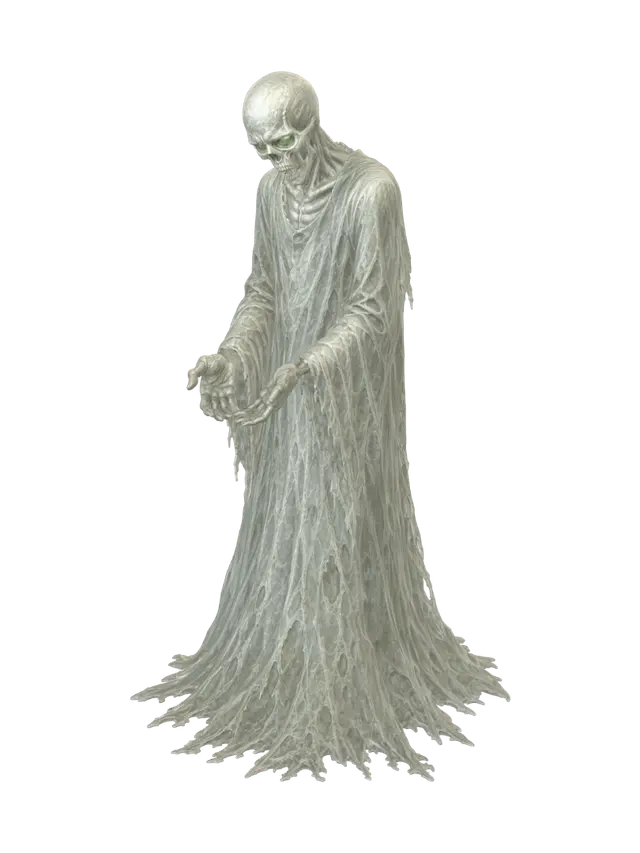 spirit banshee - Paranormal 3D model, vytvořený pomocí AI