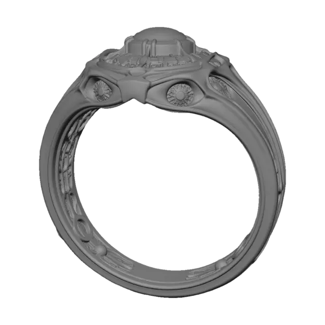 3D model for Celestial Lattice Ring