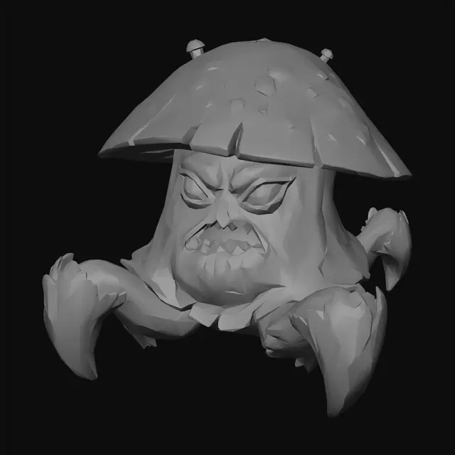 3D model for Shroomclaw