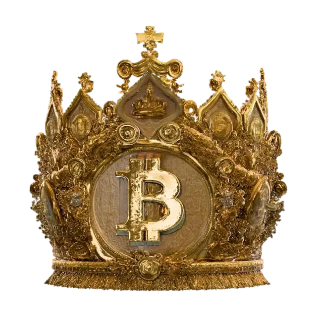 3D-модель Crypto Crown, сгенерированная ИИ