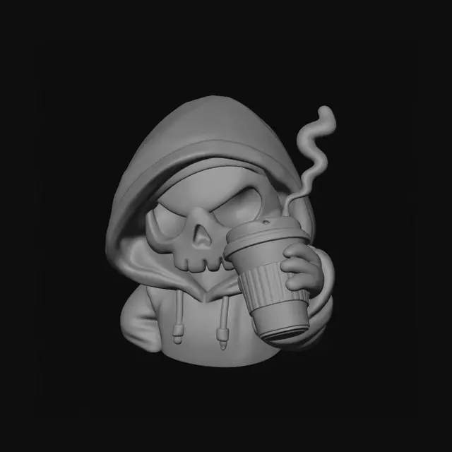 3D model for Caffeinated Grim Reaper