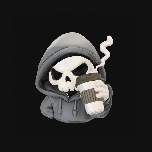 3D model for Caffeinated Grim Reaper