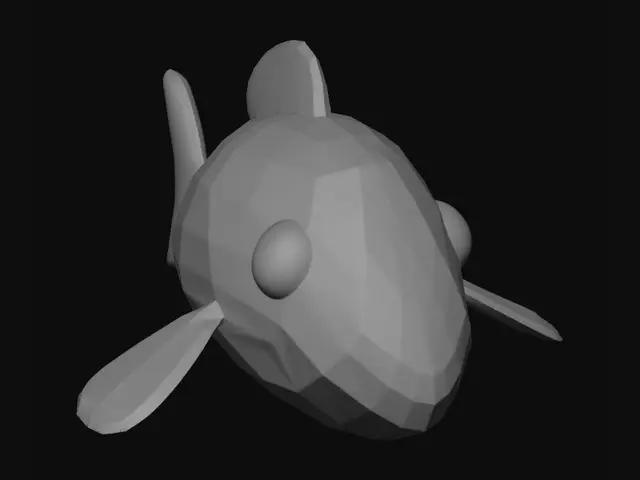 3D model for Orange Orb Fish