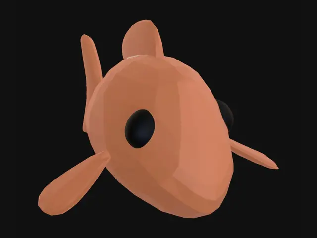 3D model for Orange Orb Fish