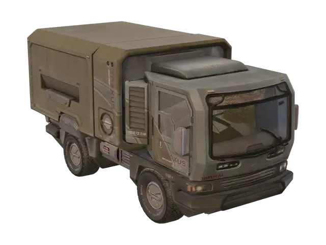 Traxus Heavy Industries Truck - Trucks 3D model, vytvořený pomocí AI
