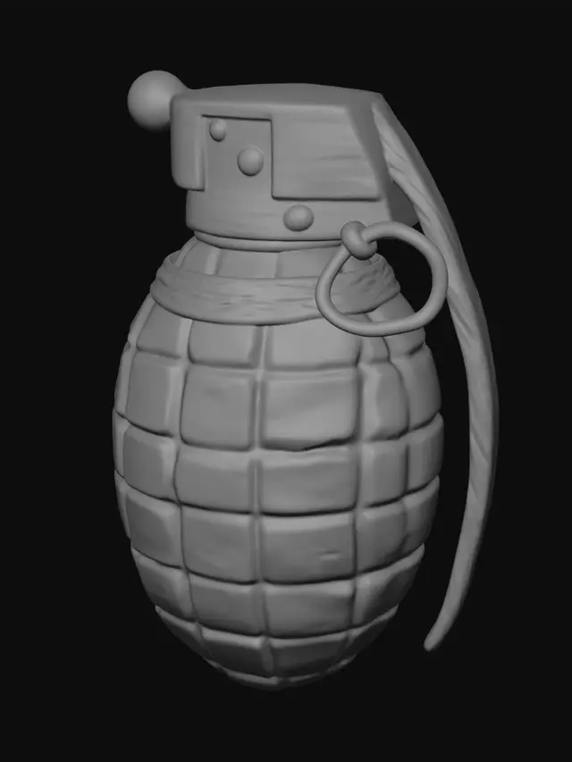 3D model for The Stinky Bomb